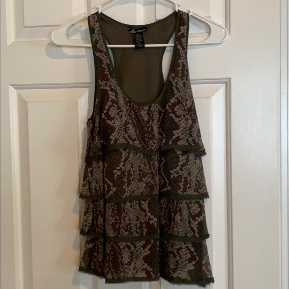 Ella Moss Racerback Blouse